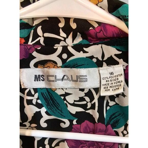 Ms Chaus   multi color retro jacket - Picture 7 of 7